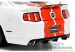 3D Carbon Mustang Rear Lower Diffuser Skirt (10-12)